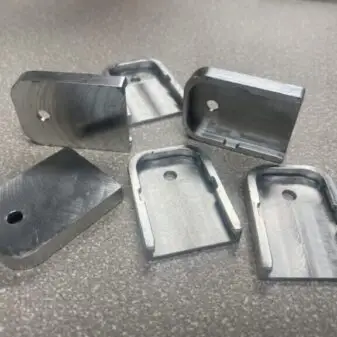 Glock Aluminum Magazine Baseplate (Blank Raw)