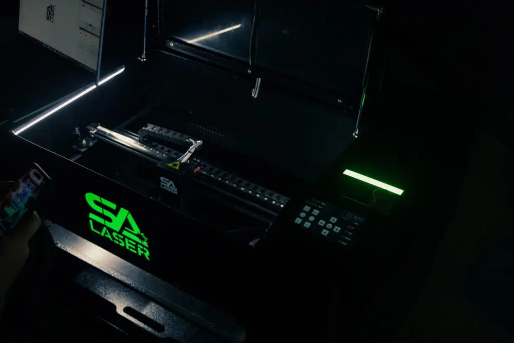 RF co2 laser engraver