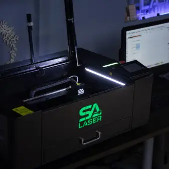 the blade table top co2 laser engraver all-in-one